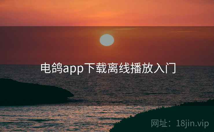 电鸽app下载离线播放入门